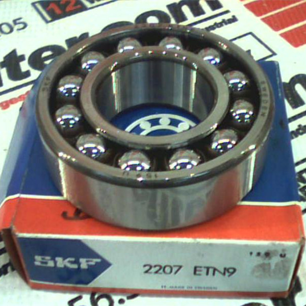 SKF bearing double row self aligning ball bearing - 2207ENT9 35*72*23mm - SKF