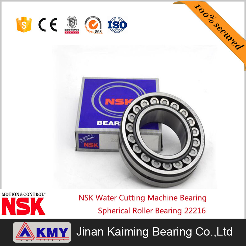22216 NSK Water Cutting Machine Bearing Spherical Roller Bearing 22216