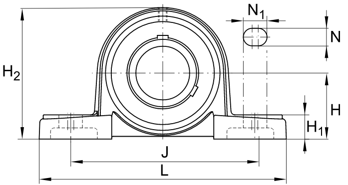 Ucp 205 подшипник размеры